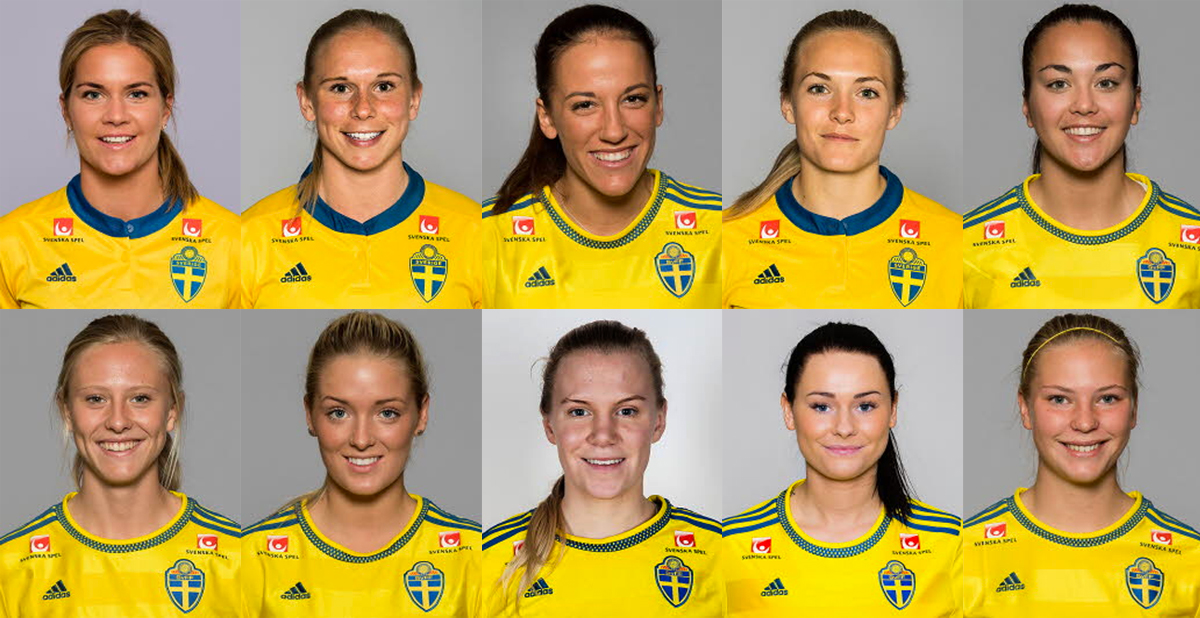 sweden women's national soccer team jersey